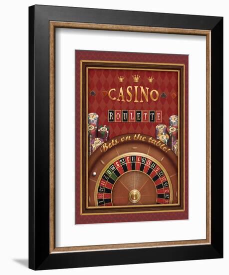 Roulette-Daphne Brissonnet-Framed Art Print