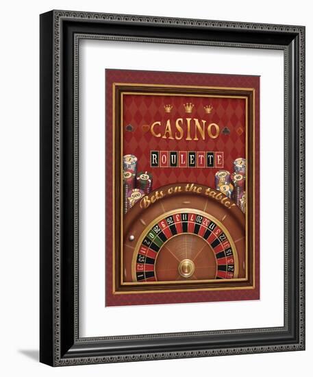 Roulette-Daphne Brissonnet-Framed Art Print