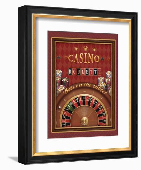 Roulette-Daphne Brissonnet-Framed Art Print