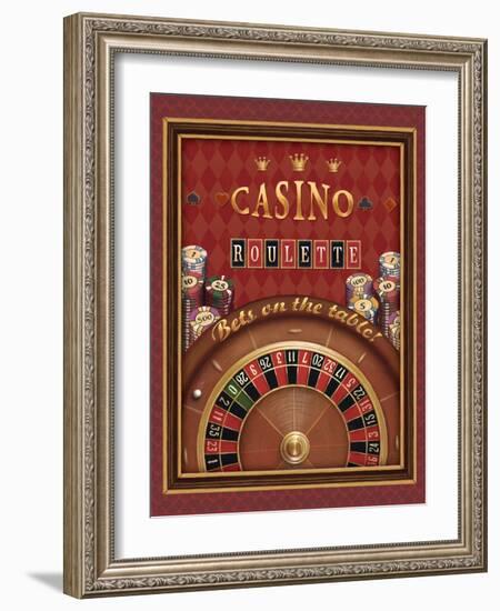 Roulette-Daphne Brissonnet-Framed Art Print