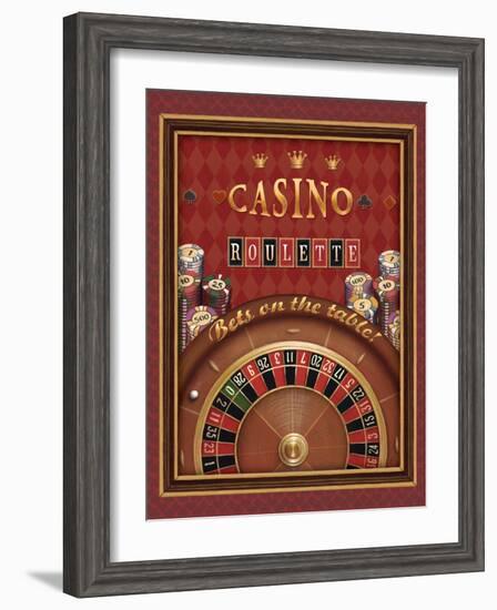 Roulette-Daphne Brissonnet-Framed Art Print