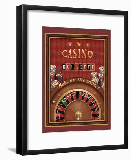 Roulette-Daphne Brissonnet-Framed Art Print