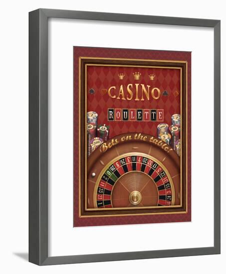 Roulette-Daphne Brissonnet-Framed Art Print