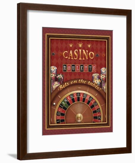 Roulette-Daphne Brissonnet-Framed Art Print