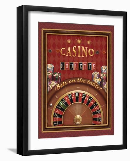 Roulette-Daphne Brissonnet-Framed Art Print