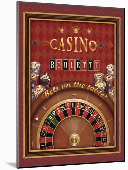 Roulette-Daphne Brissonnet-Mounted Art Print