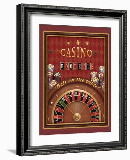 Roulette-Daphne Brissonnet-Framed Art Print