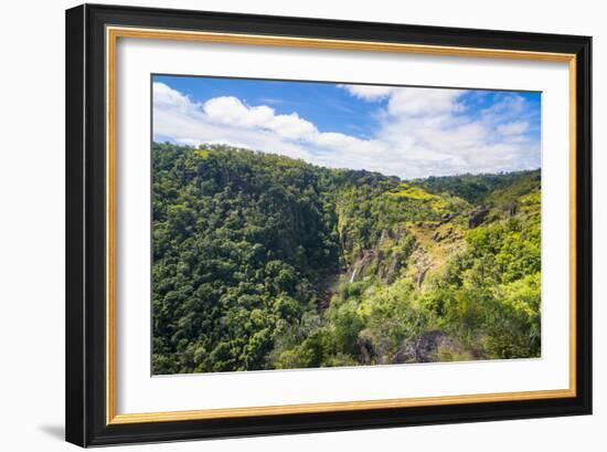 Rouna Falls along Sogeri road, Port Moresby, Papua New Guinea, Pacific-Michael Runkel-Framed Photographic Print