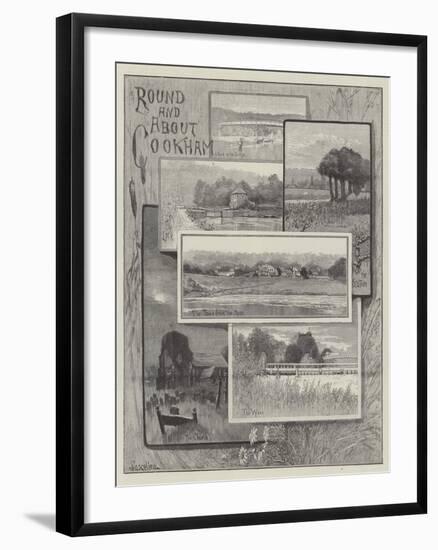 Round and About Cookham-null-Framed Giclee Print