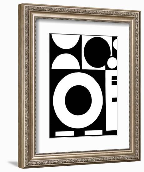 Round and Round-Dominique Gaudin-Framed Art Print