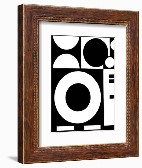 Round and Round-Dominique Gaudin-Framed Art Print