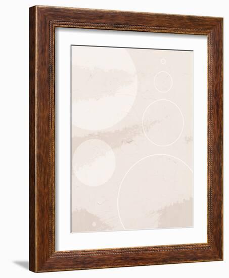 Round and Round-Adebowale-Framed Art Print