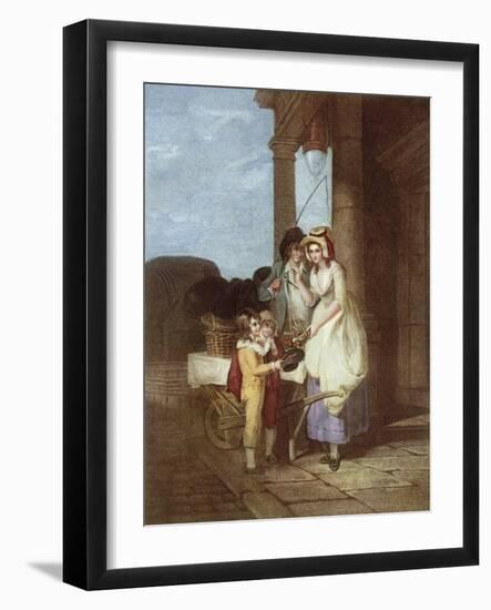 Round and Sound, Five Pence a Pound, Duke Cherries-Francis Wheatley-Framed Giclee Print