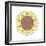 Round Bee 2-Maria Trad-Framed Giclee Print