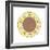 Round Bee 2-Maria Trad-Framed Giclee Print