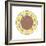 Round Bee 2-Maria Trad-Framed Giclee Print