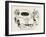 Round Cars for Round People-William Heath Robinson-Framed Art Print