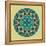 Round Decorative Design Element-epic44-Framed Stretched Canvas