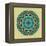 Round Decorative Design Element-epic44-Framed Stretched Canvas