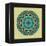 Round Decorative Design Element-epic44-Framed Stretched Canvas