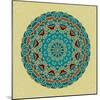 Round Decorative Design Element-epic44-Mounted Art Print