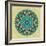 Round Decorative Design Element-epic44-Framed Art Print