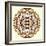 Round Decorative Design Element-epic44-Framed Art Print