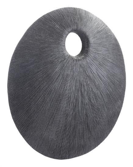 Round Eye Large Plaque Dark Gray Alternative Wall Decor By Art Com