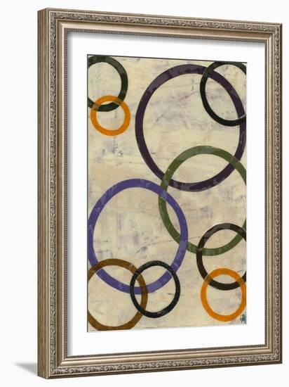 Round-n-Round I-Natalie Avondet-Framed Art Print