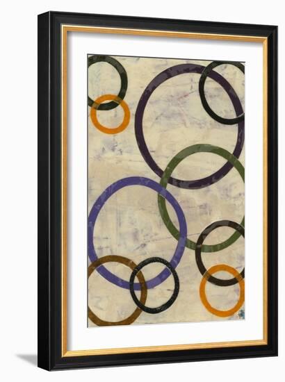 Round-n-Round I-Natalie Avondet-Framed Art Print