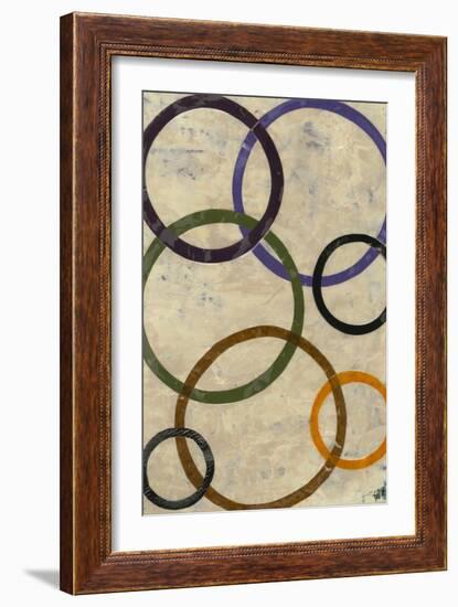 Round-n-Round II-Natalie Avondet-Framed Art Print