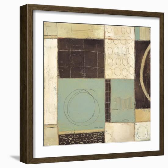 Round n' Round-Donna Becher-Framed Art Print