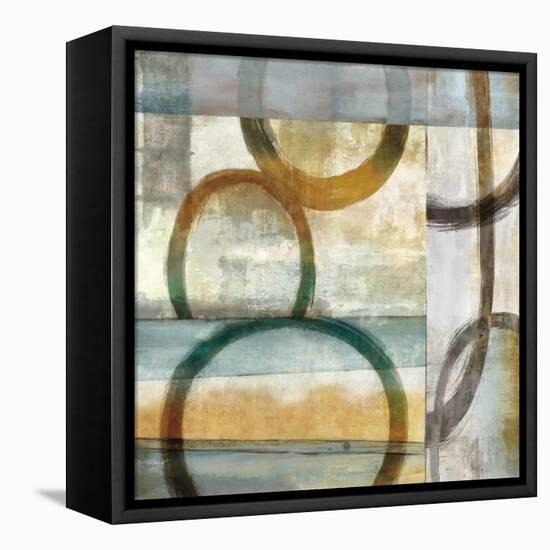 Round & Round I-Brent Nelson-Framed Stretched Canvas