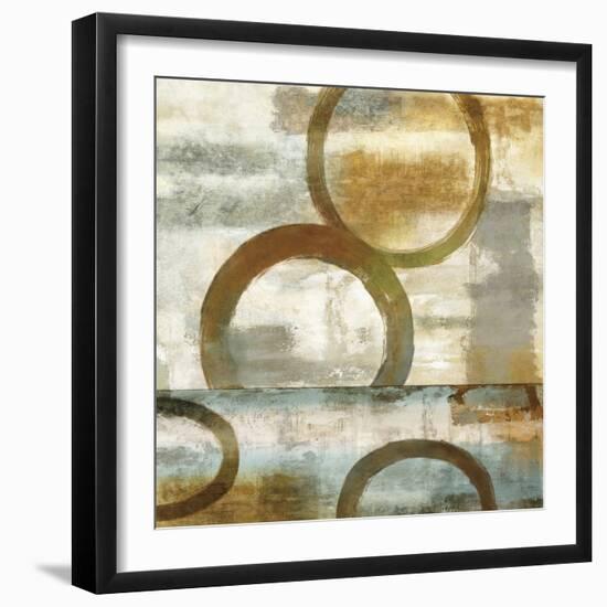 Round & Round II-Brent Nelson-Framed Art Print