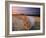 Round Straw Bales and Stormy Morning Sky, Near Bradworthy, Devon, Uk. September 2008-Ross Hoddinott-Framed Photographic Print