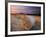 Round Straw Bales and Stormy Morning Sky, Near Bradworthy, Devon, Uk. September 2008-Ross Hoddinott-Framed Photographic Print