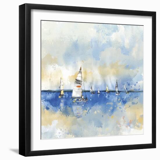 Round the Island-Ken Hurd-Framed Giclee Print