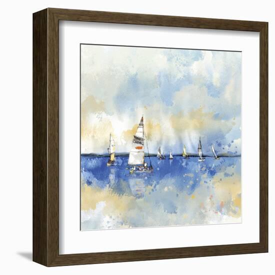 Round the Island-Ken Hurd-Framed Art Print