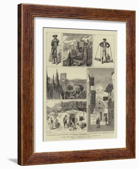 Round the World Yachting in the Ceylon, III-Charles Edwin Fripp-Framed Giclee Print