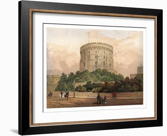 Round Tower, Windsor, 1880-F Jones-Framed Giclee Print