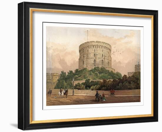 Round Tower, Windsor, 1880-F Jones-Framed Giclee Print