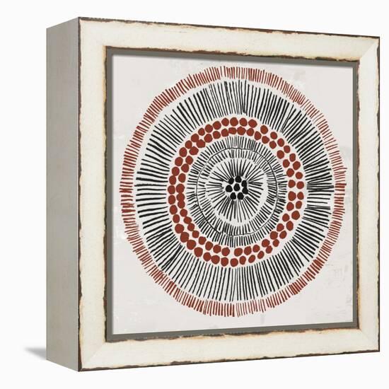 Round Tribal I-Tom Reeves-Framed Stretched Canvas