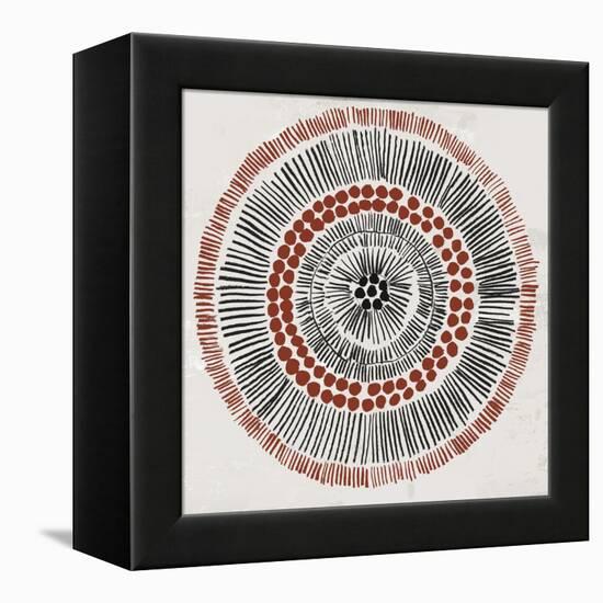 Round Tribal I-Tom Reeves-Framed Stretched Canvas