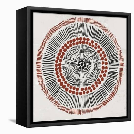 Round Tribal I-Tom Reeves-Framed Stretched Canvas