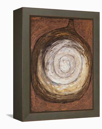 Rounded Bottle; Kurbis Flasche-Paul Klee-Framed Premier Image Canvas