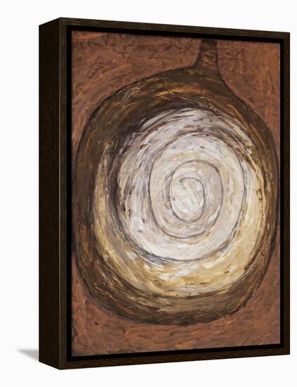 Rounded Bottle; Kurbis Flasche-Paul Klee-Framed Premier Image Canvas