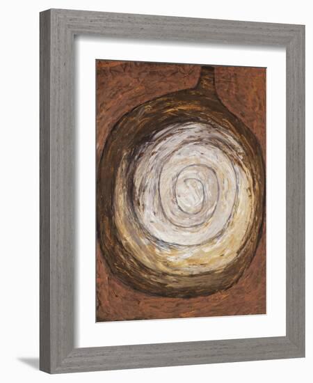 Rounded Bottle; Kurbis Flasche-Paul Klee-Framed Giclee Print