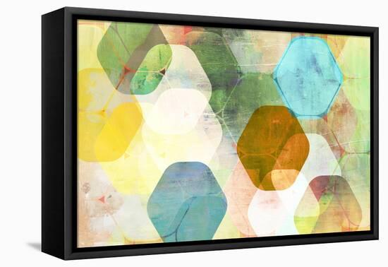 Rounded Hexagon I-Anna Polanski-Framed Stretched Canvas