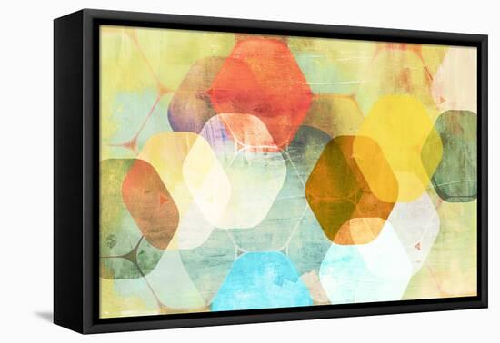 Rounded Hexagon II-Anna Polanski-Framed Stretched Canvas