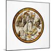 Roundel with the Temptation of Saint Anthony, 1532-German School-Mounted Giclee Print